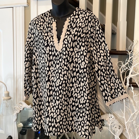 Jones New York Sport 100% Linen Tunic - Picture 8 of 9